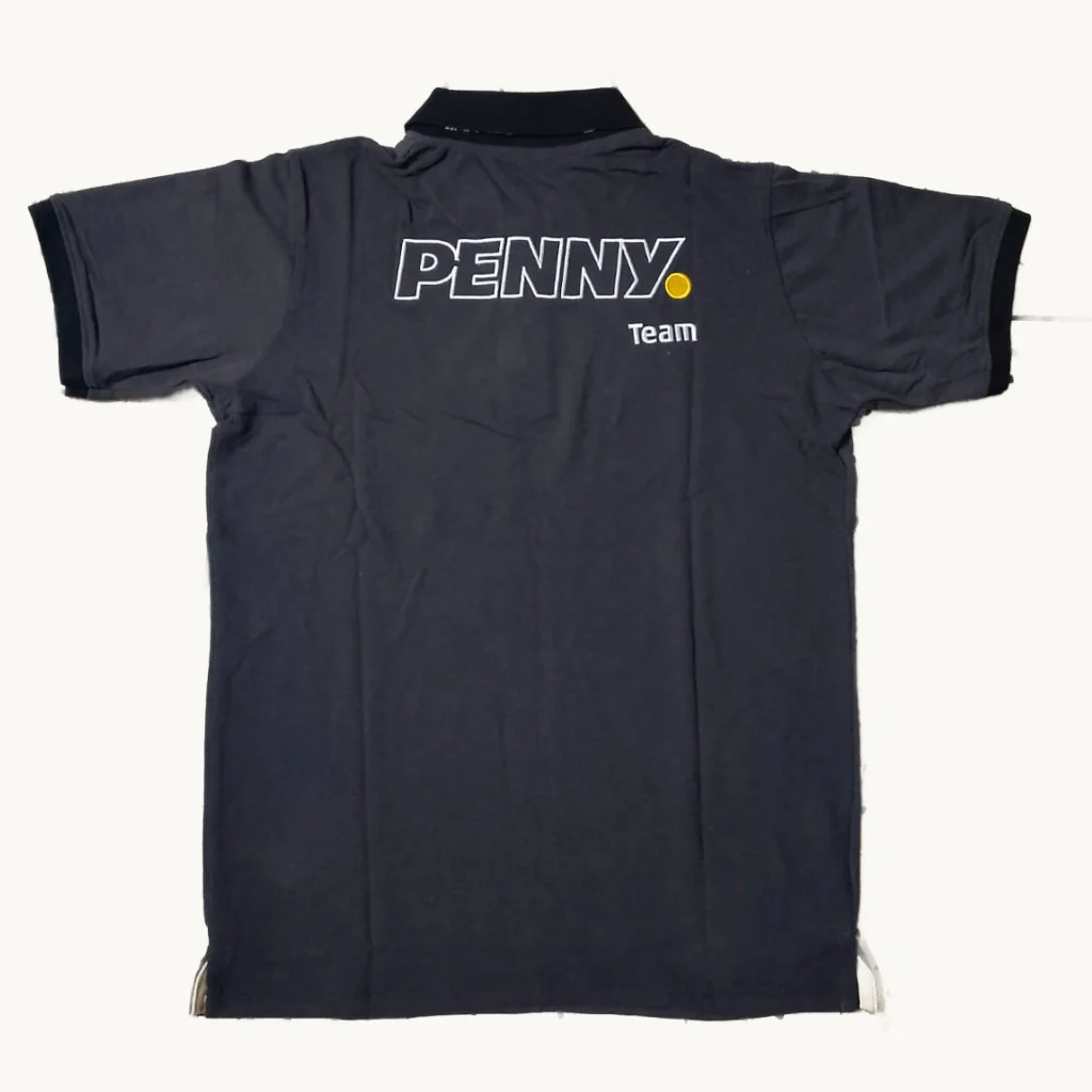 Men’s Solid Black Polo Shirt – Premium Cotton Casual Wear-AB-1