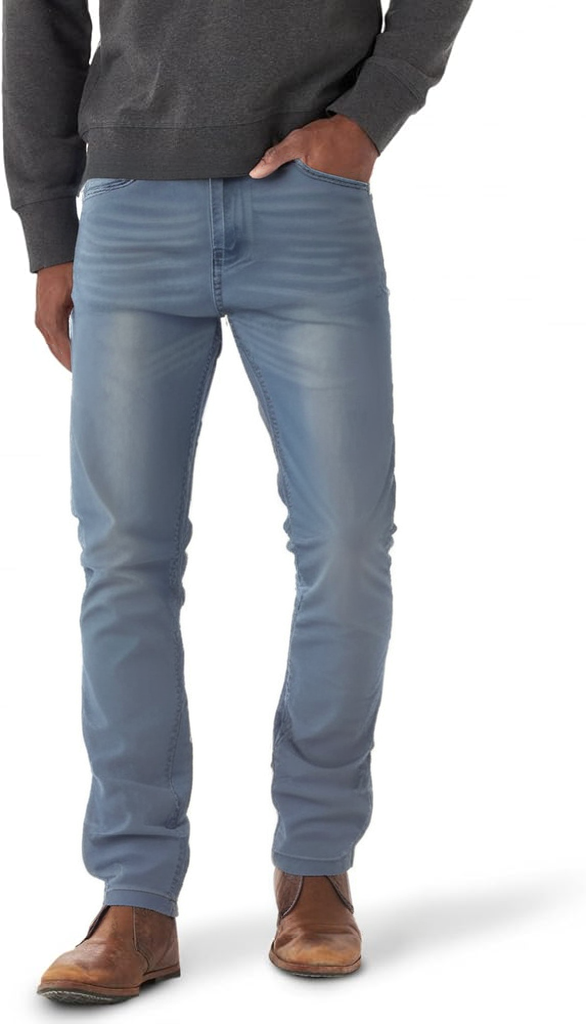 Men’s Sky Blue Denim Jeans – Slim Fit Casual Style